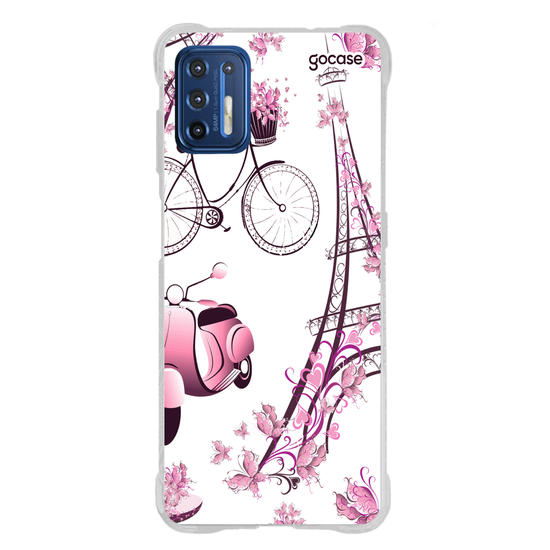 Capinha para celular Paris Floral