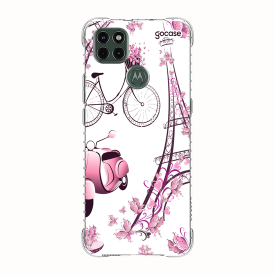 Capinha para celular Paris Floral
