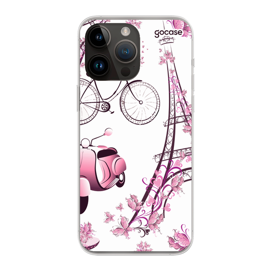Paris Floral Phone Case
