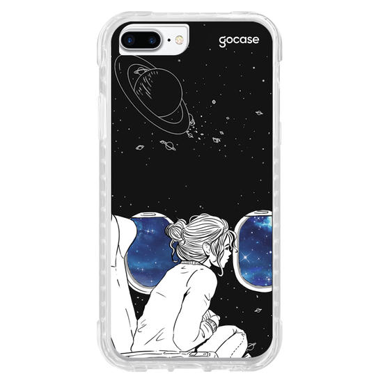 Capinha para celular Passageira Espacial Manuscrita