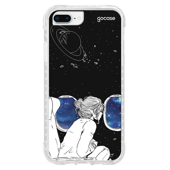 Capinha para celular Passageira Espacial Manuscrita