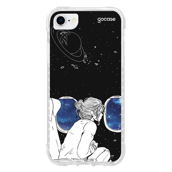 Capinha para celular Passageira Espacial Manuscrita