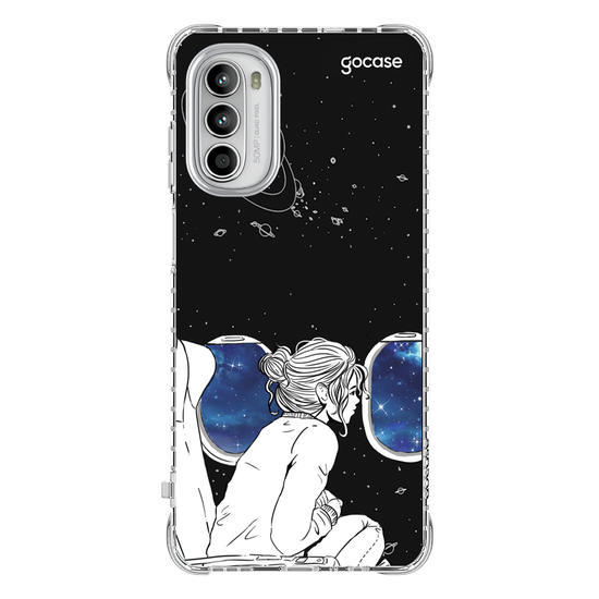 Capinha para celular Passageira Espacial Manuscrita