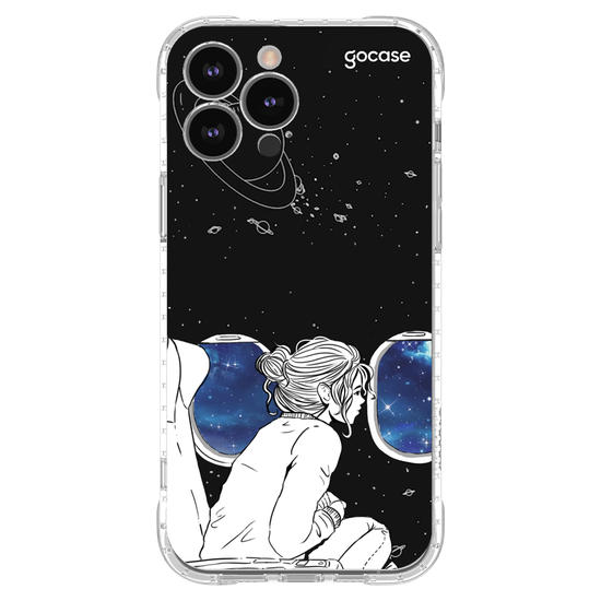 Capinha para celular Passageira Espacial Manuscrita