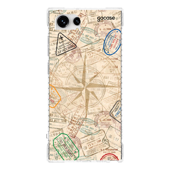 Capinha para celular Passaporte Manuscrita