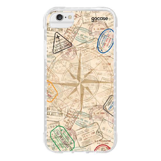 Capinha para celular Passaporte Manuscrita