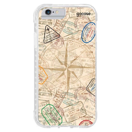 Capinha para celular Passaporte Manuscrita