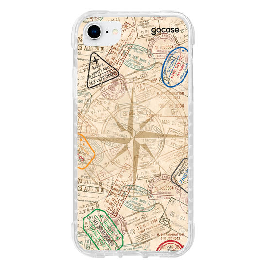 Capinha para celular Passaporte Manuscrita