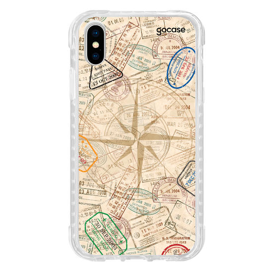 Capinha para celular Passaporte Manuscrita