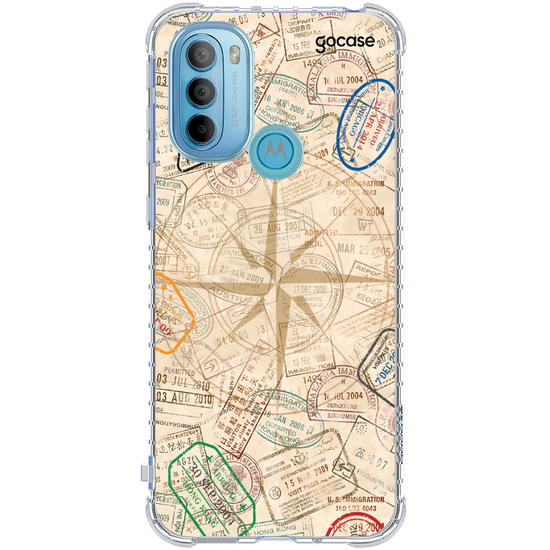 Capinha para celular Passaporte Manuscrita