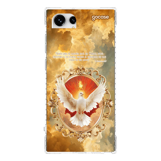 Capinha para celular  Pássaro Santo
