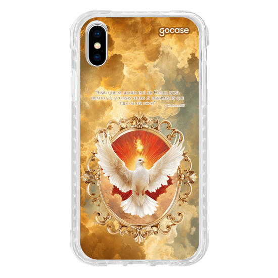 Capinha para celular  Pássaro Santo