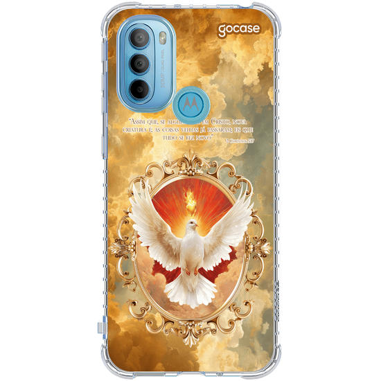 Capinha para celular  Pássaro Santo