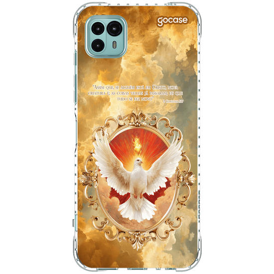 Capinha para celular  Pássaro Santo