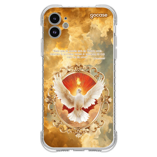 Capinha para celular  Pássaro Santo