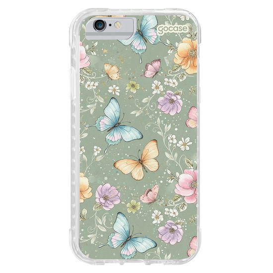 Capinha para celular  Pastel Butterfly Garden