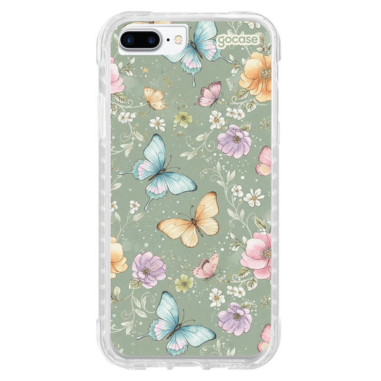 Capinha para celular  Pastel Butterfly Garden
