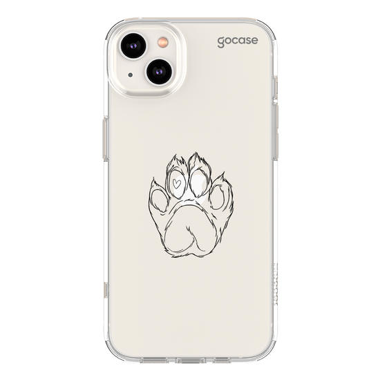 Capinha para celular  Patinha Line Art