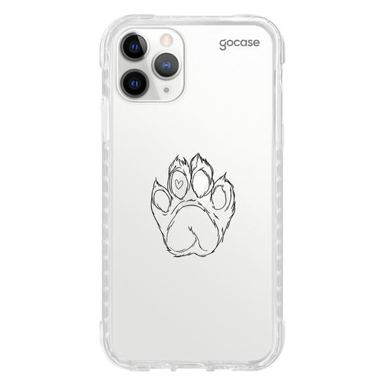 Capinha para celular  Patinha Line Art