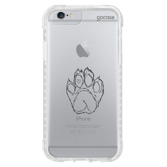 Capinha para celular  Patinha Line Art