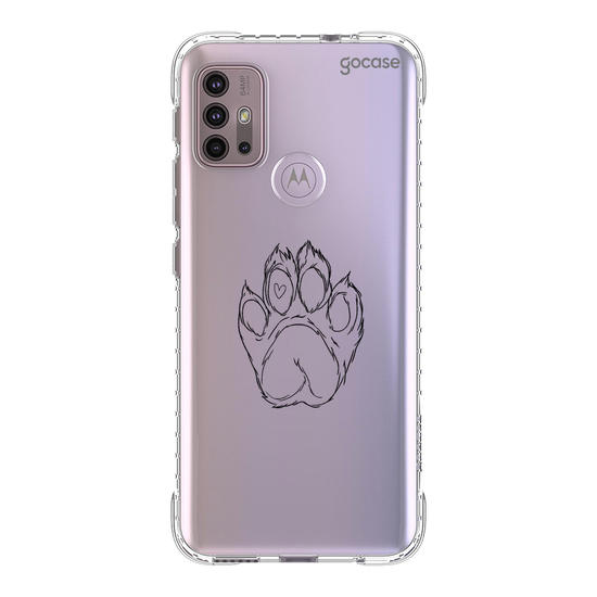 Capinha para celular  Patinha Line Art