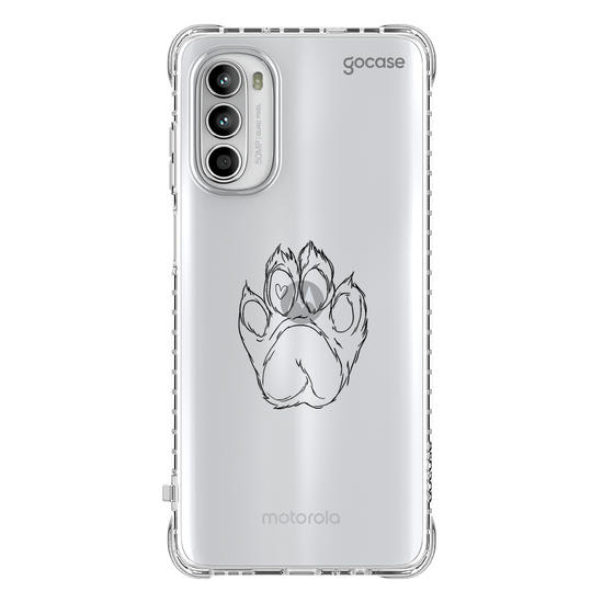 Capinha para celular  Patinha Line Art
