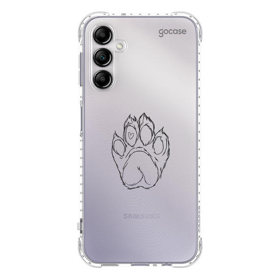 Capinha para celular  Patinha Line Art