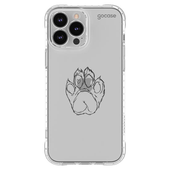 Capinha para celular  Patinha Line Art