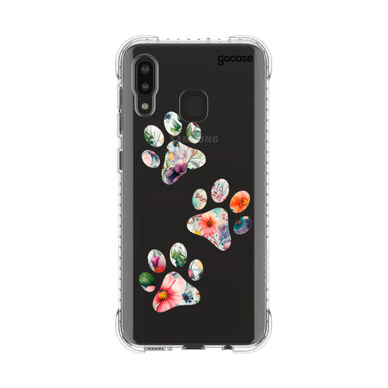 Capinha para celular Patinhas de Flores