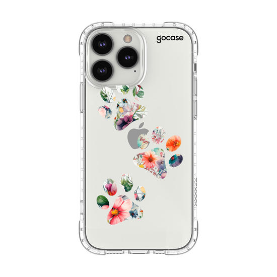 Capinha para celular Patinhas de Flores