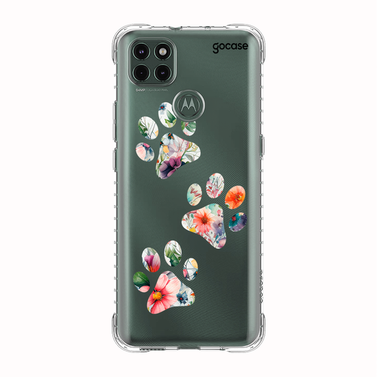 Capinha para celular Patinhas de Flores