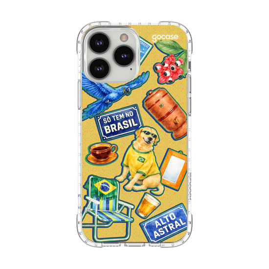 Capinha para celular  Patrimônio do Brasil - Amarelo