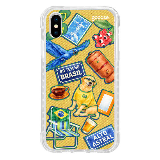 Capinha para celular  Patrimônio do Brasil - Amarelo