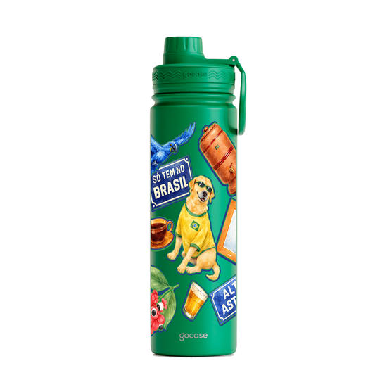 Garrafa Térmica Fresh - Patrimônio do Brasil