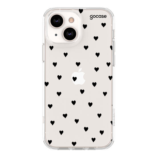 Black Hearts Phone Case