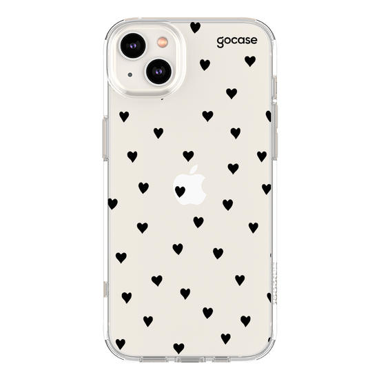 Capinha para celular Black Hearts