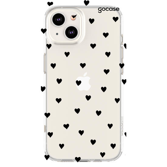Capinha para celular Black Hearts