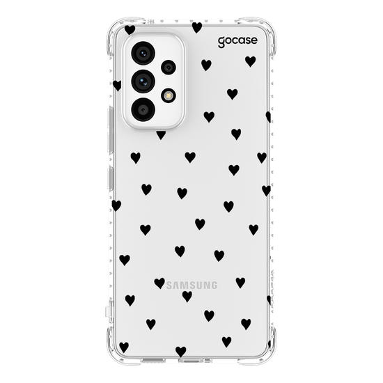 Capinha para celular Black Hearts