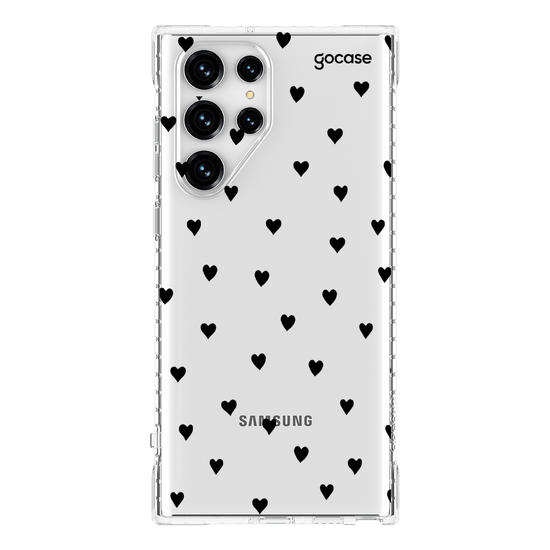 Capinha para celular Black Hearts