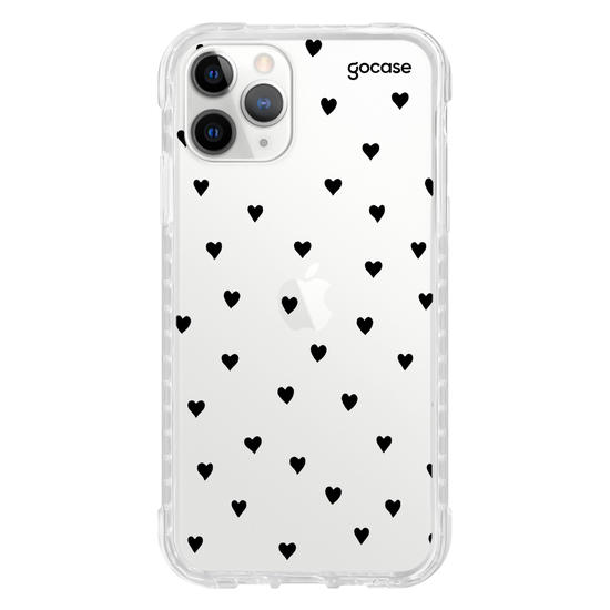 Capinha para celular Black Hearts