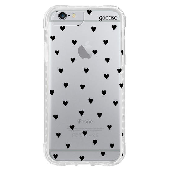 Capinha para celular Black Hearts