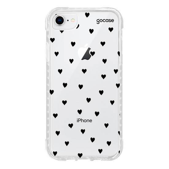 Capinha para celular Black Hearts