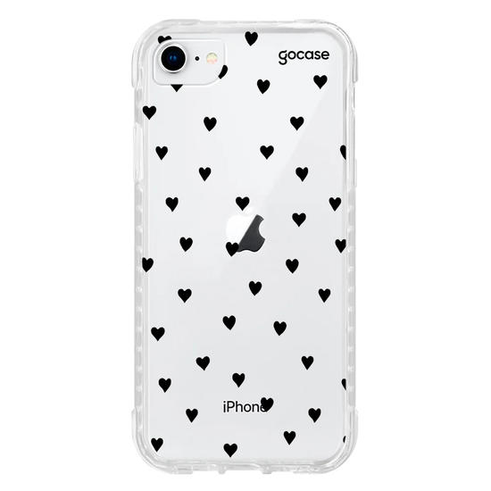 Capinha para celular Black Hearts
