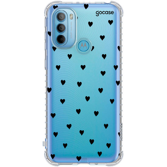 Capinha para celular Black Hearts