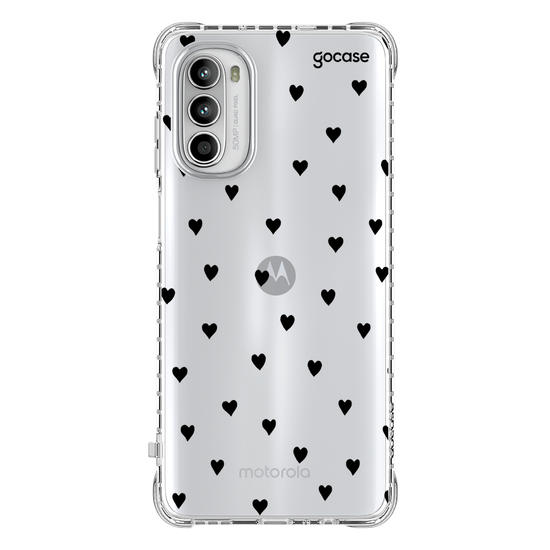 Capinha para celular Black Hearts