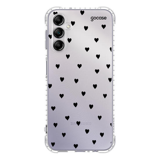 Capinha para celular Black Hearts