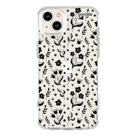 Capinha para celular  Pattern Flores Minimalistas