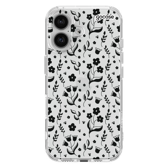 Capinha para celular  Pattern Flores Minimalistas