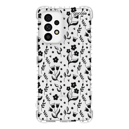 Capinha para celular  Pattern Flores Minimalistas