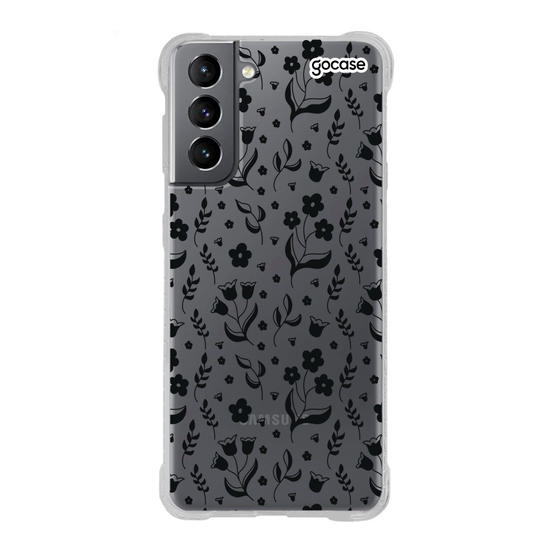 Capinha para celular  Pattern Flores Minimalistas